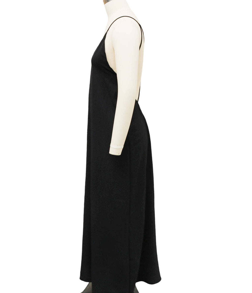 Beach Casual V-Neck Back Cross Backless Cami Maxi Dress