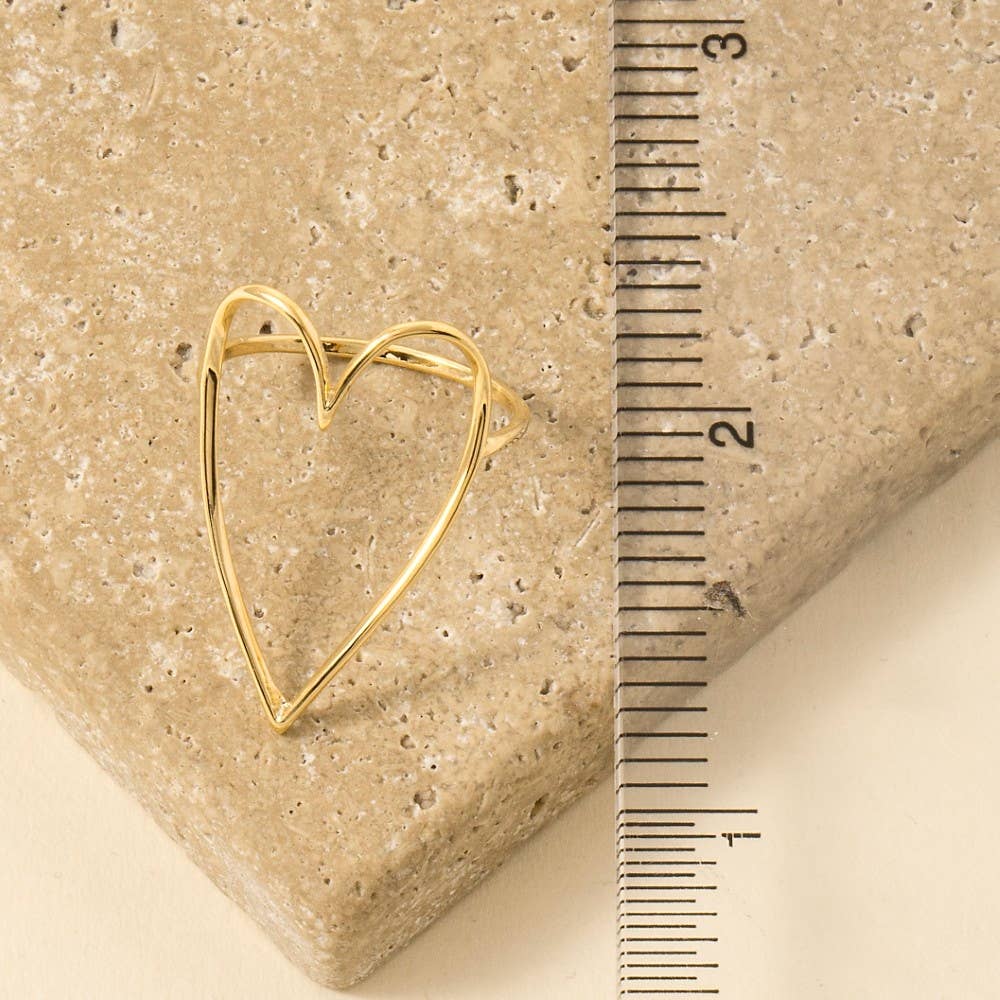 Heart Cut Out Ring