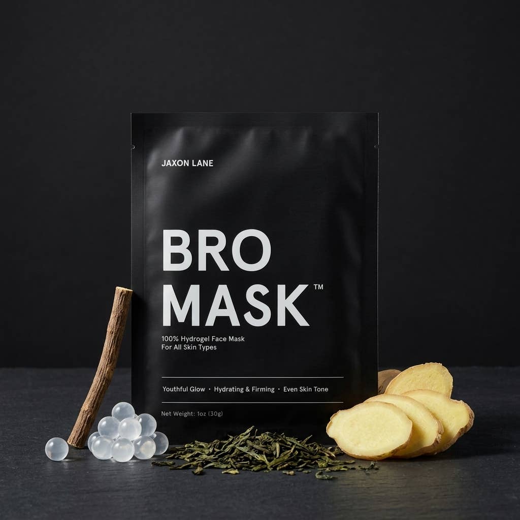 BRO MASK Hydrogel Face Mask Sheet Mask Men's Skin Care (4)