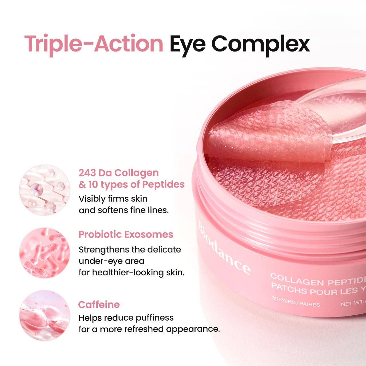 BIODANCE Collagen Peptide Eye Patches 60 Count