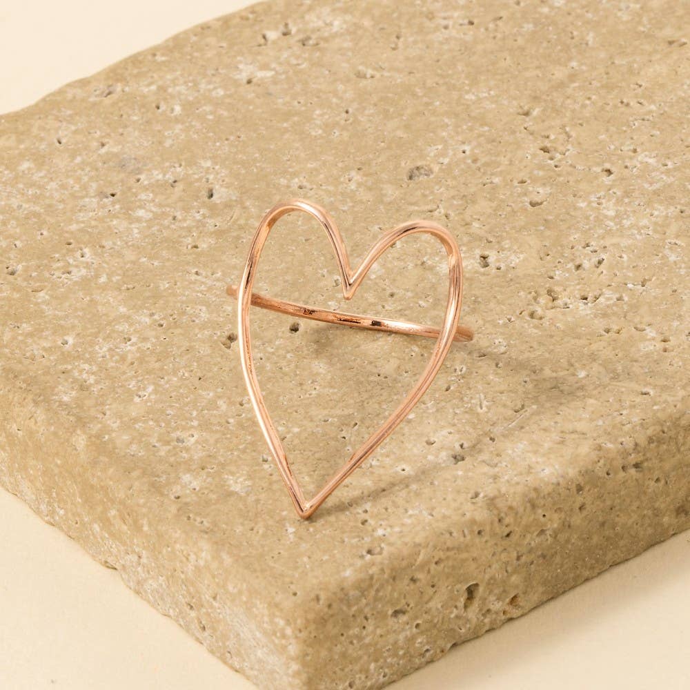 Heart Cut Out Ring