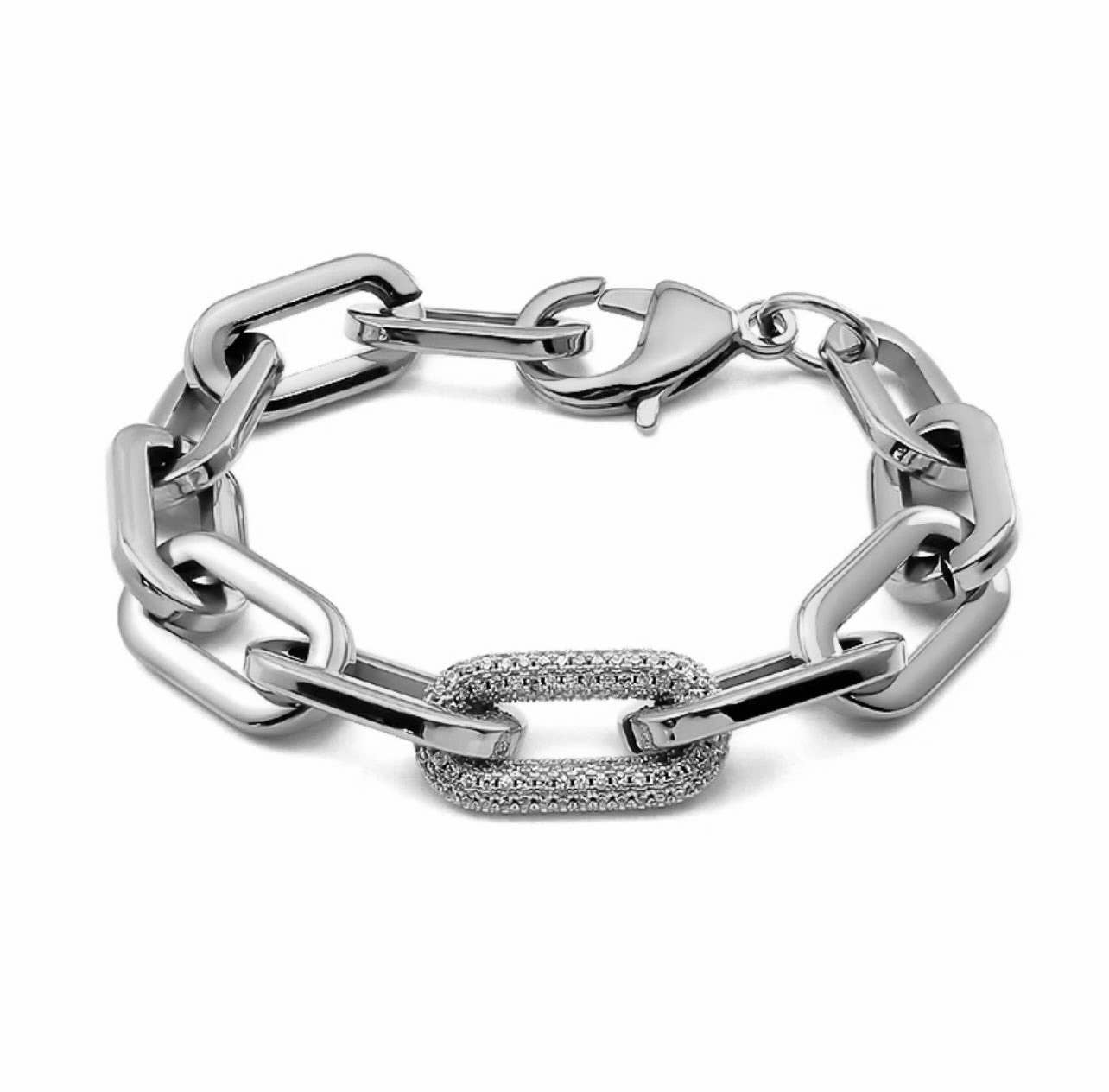 Jenna Pave Bracelet - Gold
