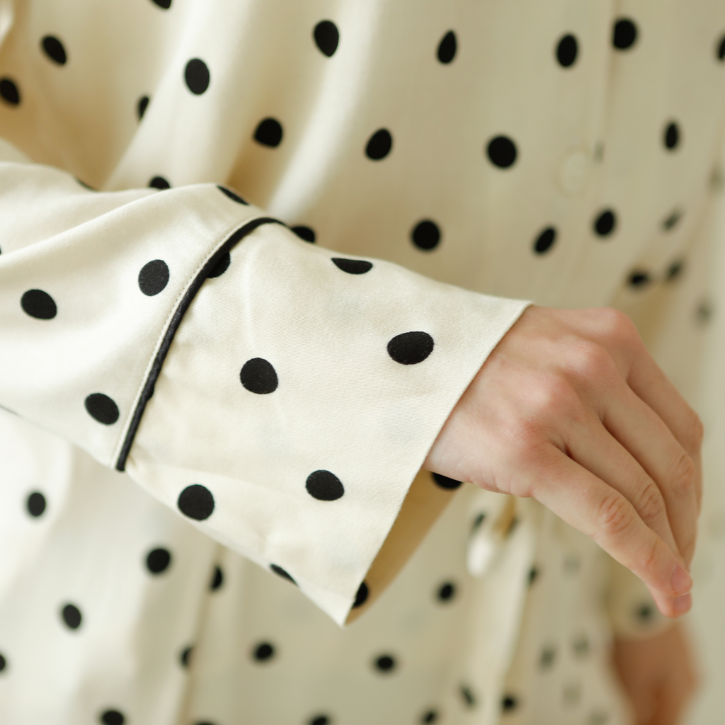 Classic Polka Dot Pajama Set