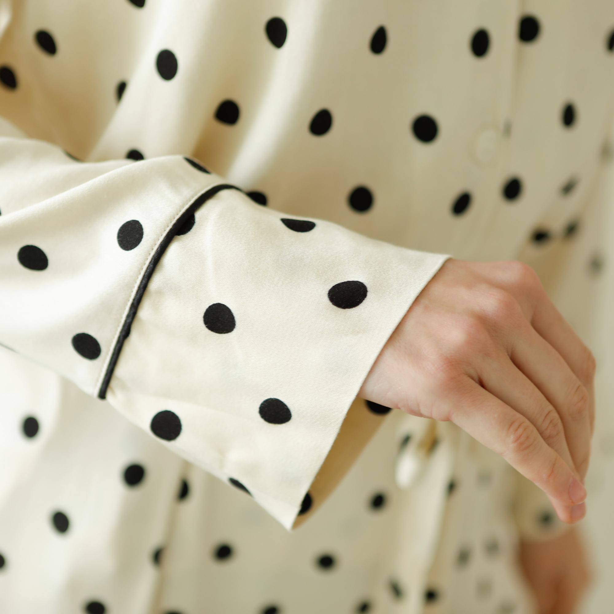 Classic Polka Dot Pajama Set