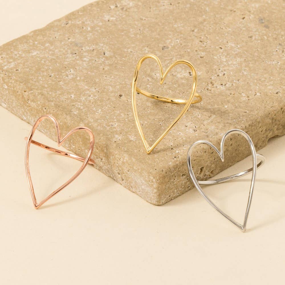 Heart Cut Out Ring