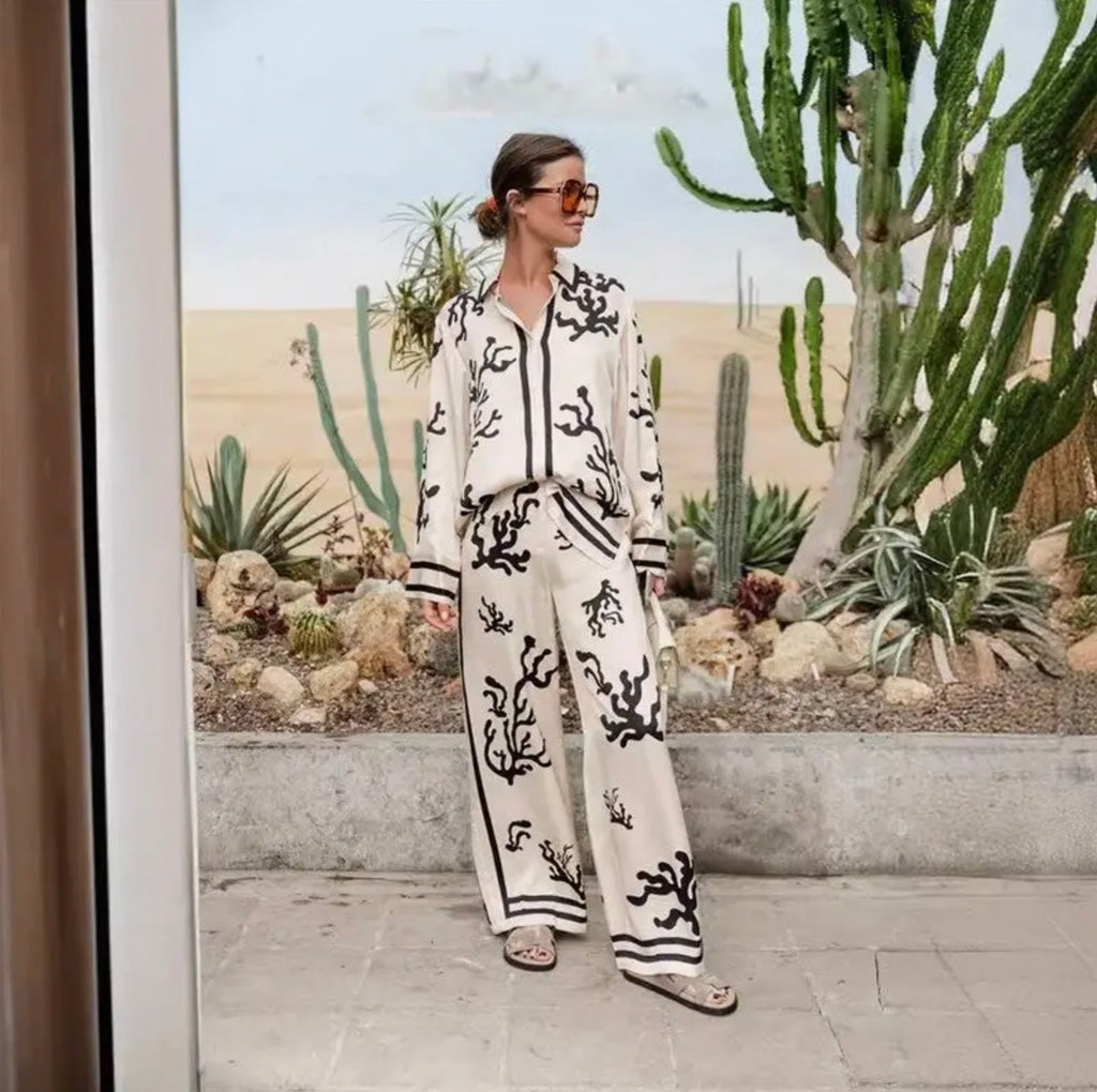 Luxe Satin Suit