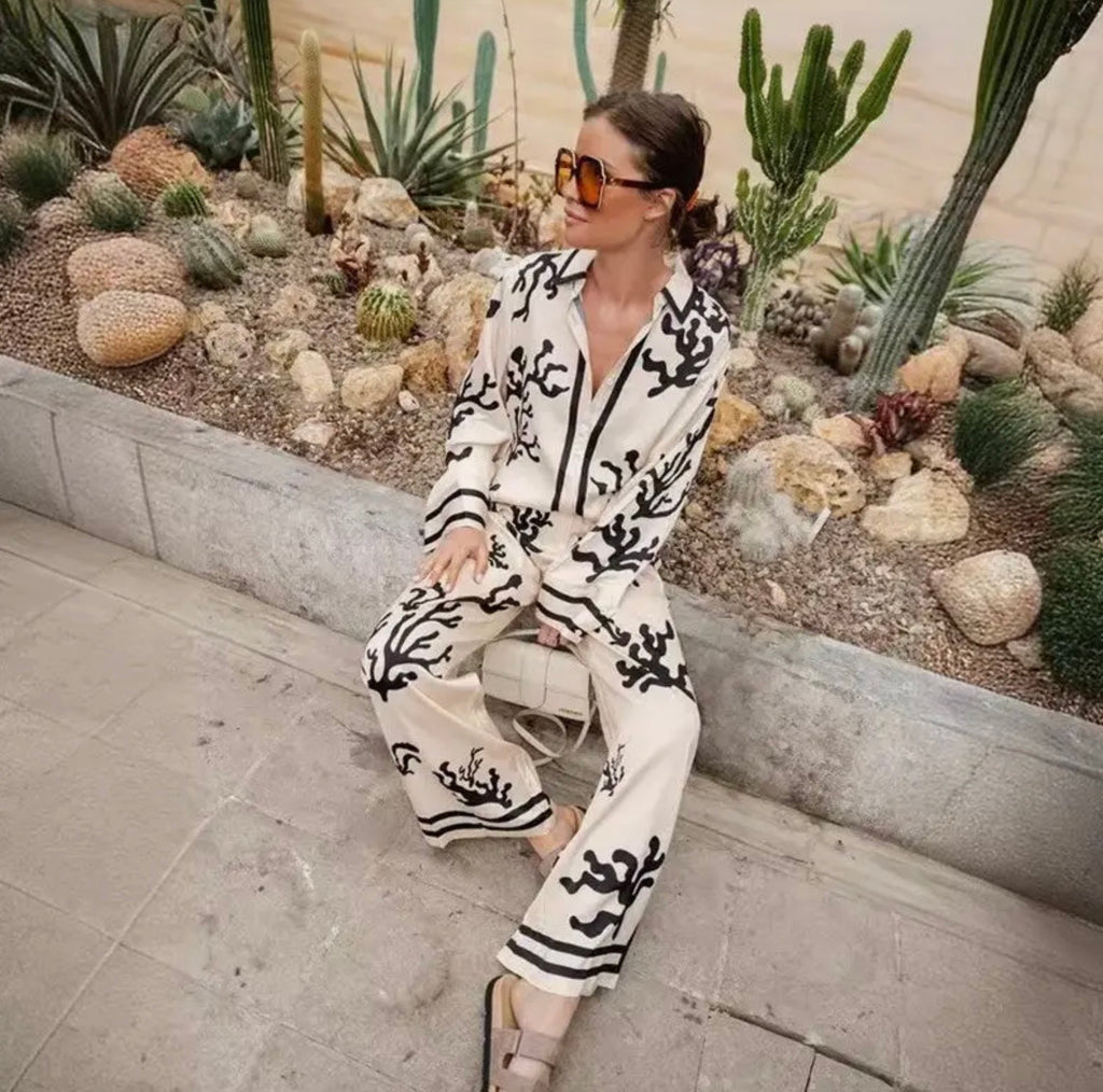 Luxe Satin Suit