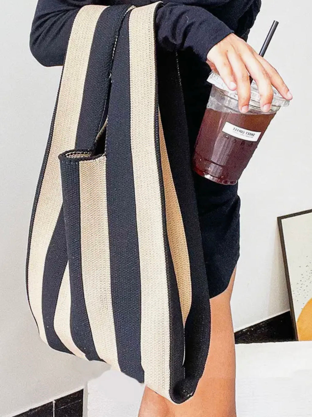 Striped Bag