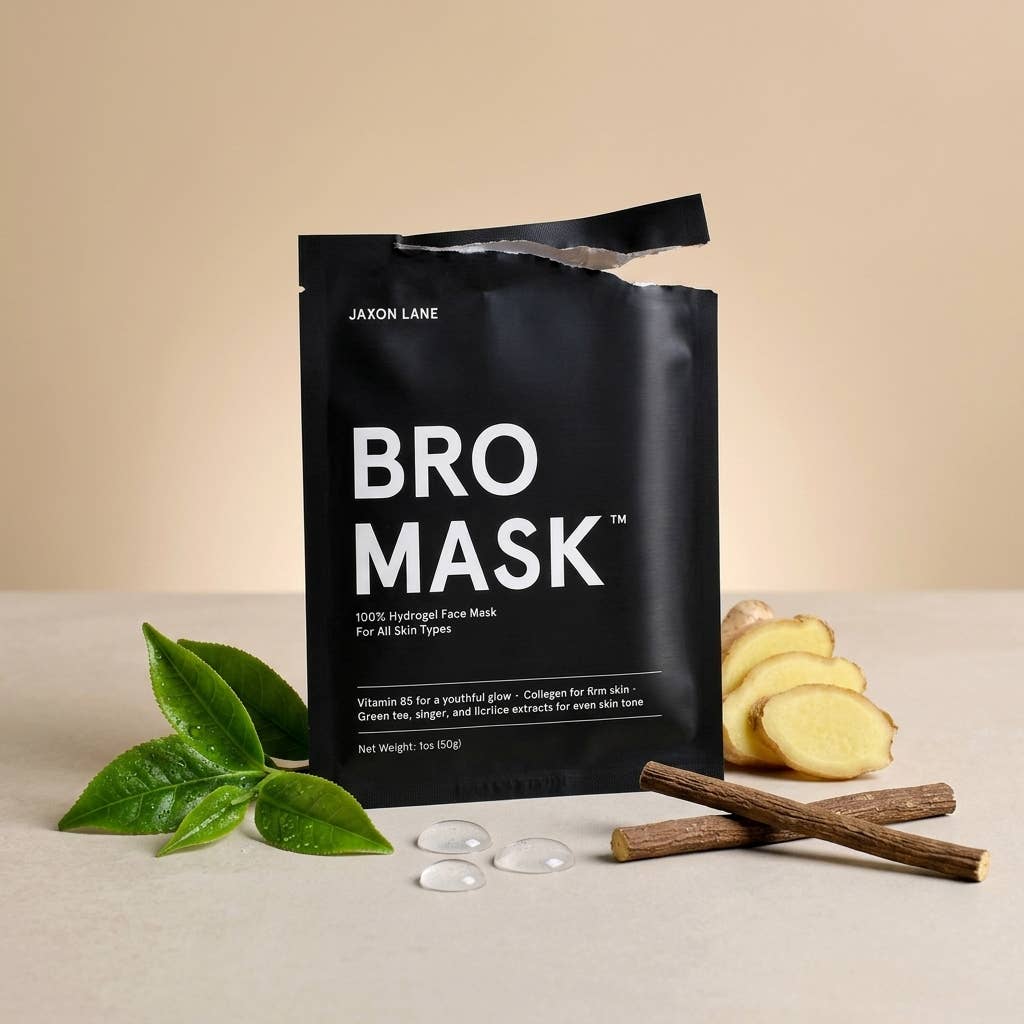 BRO MASK Hydrogel Face Mask Sheet Mask Men's Skin Care (4)