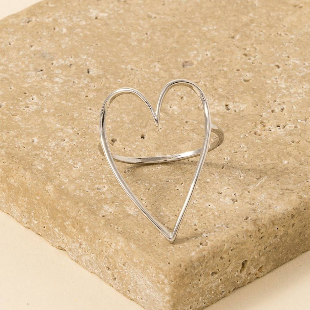 Heart Cut Out Ring