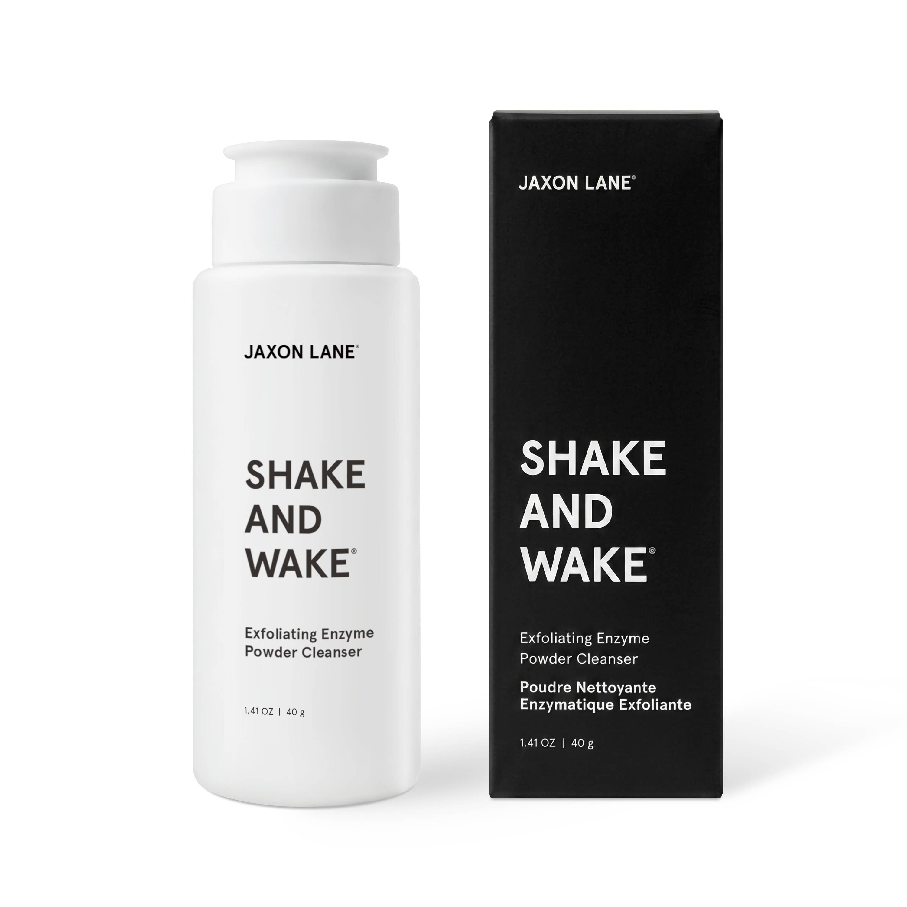 SHAKE AND WAKE Enzyme Powder Face Wash Gentle Exfoliation