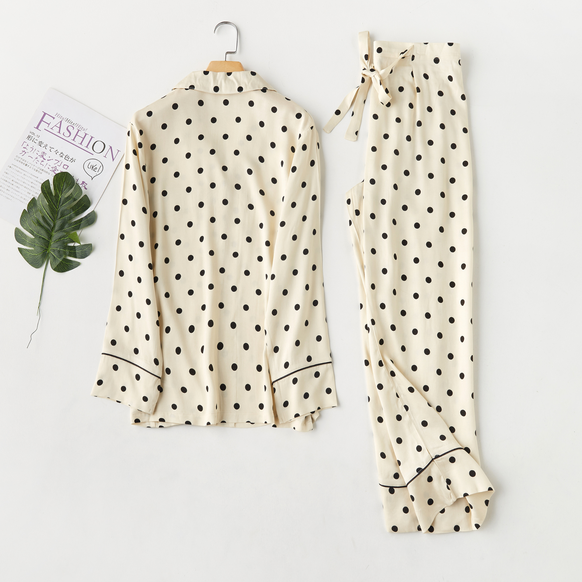 Classic Polka Dot Pajama Set